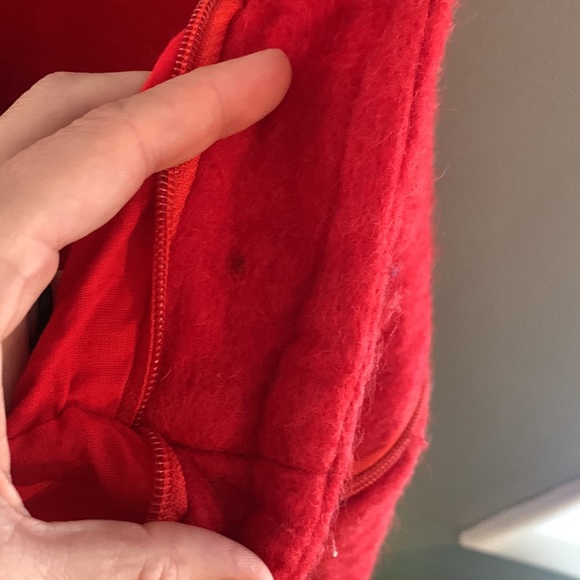 Rising tide Shrunk wool large tote bag - Picture 9 of 10